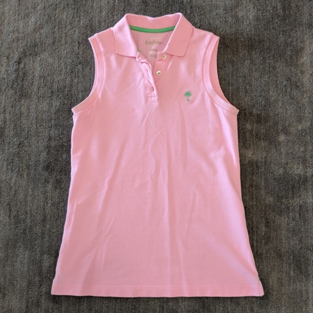 ✨Lilly Pulitzer✨ Sleeveless Island Polo